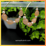 Peach Beaded Bali