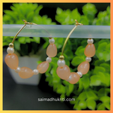 Peach Beaded Bali