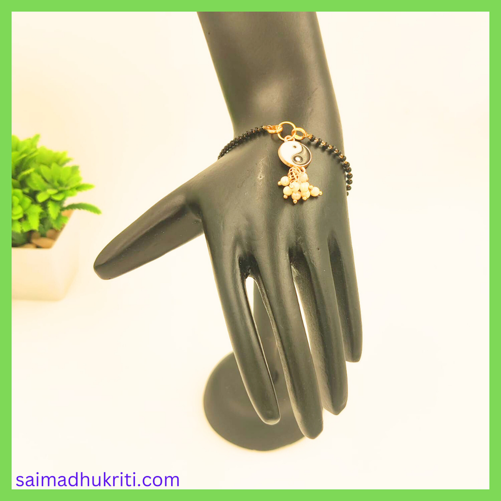 Yin Yang Mangalsutra Bracelet