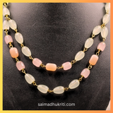 Multicolour Double Layered Beaded Necklace