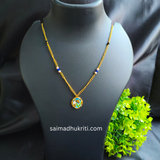 Tulip Pendent Chain Blue