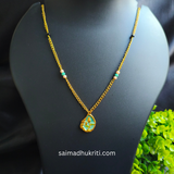 Tulip Pendent Chain Green
