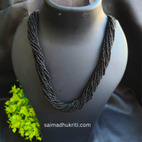 Sead Bead Black Necklace