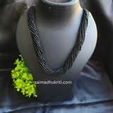 Sead Bead Black Necklace