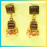 Square Antique Earing