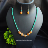 Yellow Stone Necklace set