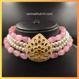 Pink Aura Choker