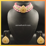 Pink Aura Choker