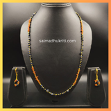 Garnet & Sand Stone Necklace (Semi Precious)