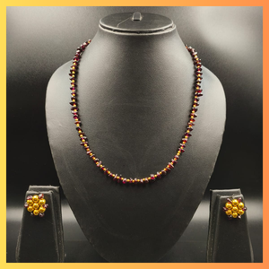 Garnet Necklace (Semi Precious)