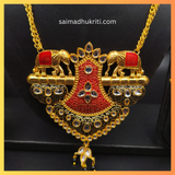 Elephant Motif Necklace (Big Pendent)