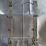 Kashmiri Oxidised Jhumka Design #3