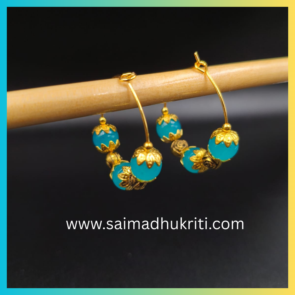 Blue Glass Bead Bali