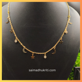 Moon n Stars Necklace