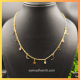 Moon n Stars Necklace