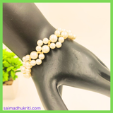 Pearl Zig Zag Bracelet