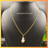 Golden Shell Necklace Set