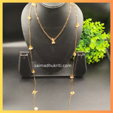 Scarf White Necklace