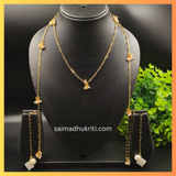 Scarf White Necklace
