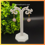 Chain with Pink Pendent Set