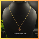 Yellow AD Pendent Chain