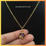 Yellow AD Pendent Chain