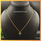 Blue AD Pendent Chain
