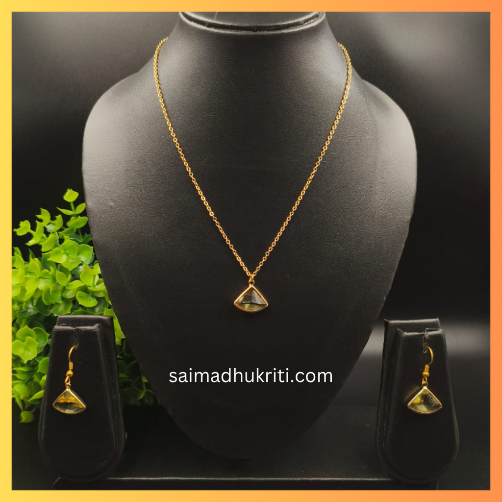 Yellow AD Pendent Set