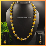 Yellow Agate Necklace