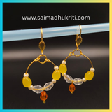 Yellow Glass Bead Bali