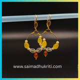 Yellow Glass Bead Bali