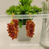 Red Lorial Hoops