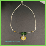 Shell Pearl Yellow Silver Bracelet