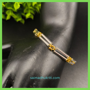 Silver Pipe Bracelet