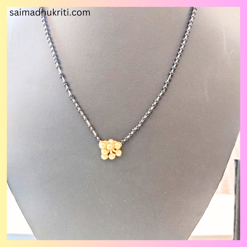 Ghungroo pendent mangalsutra