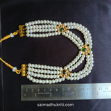 Four Layered Lotus charm Choker