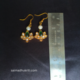 Four Layered Lotus charm Choker