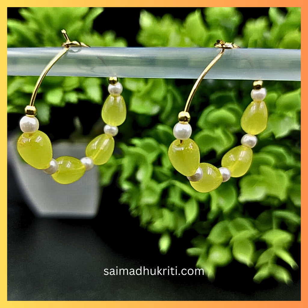 Yellow Beaded Bali