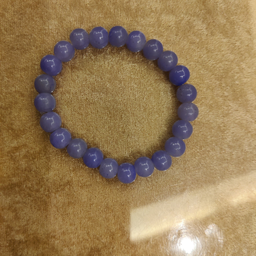 Blue Beaded Bracelet